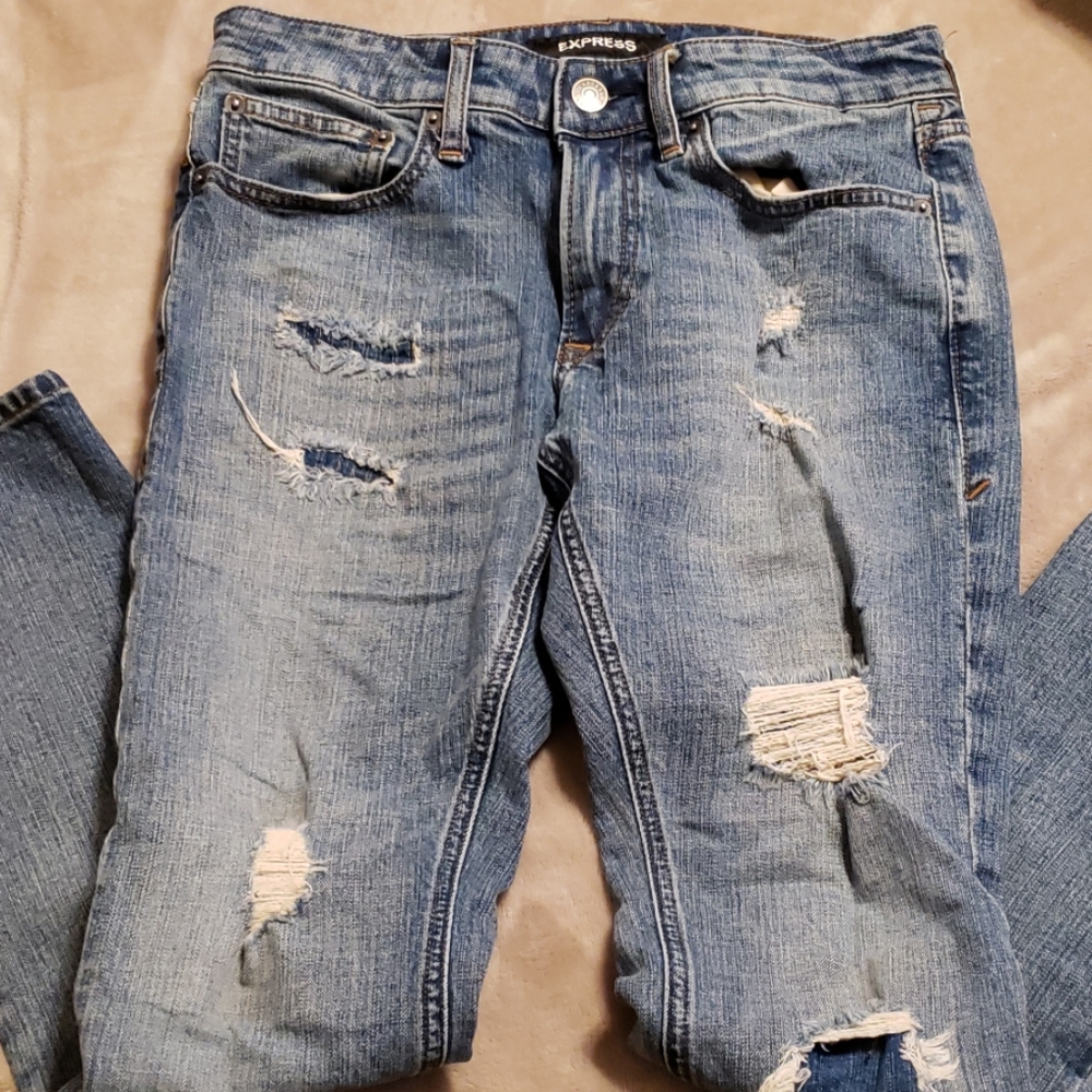 Express skinny jeans